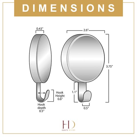 Haute Decor Attract Magnetic Wreath Hanger - 2 Pack