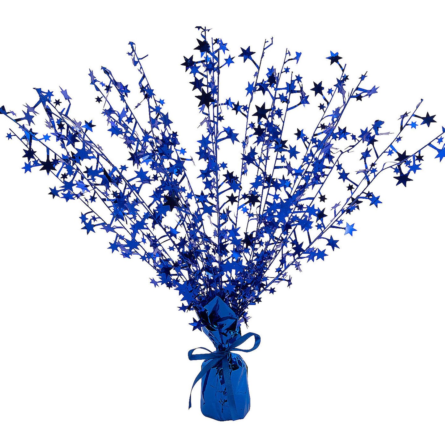 4th of July Foil Spray Centerpieces Colorful 15 3/4&#x22;