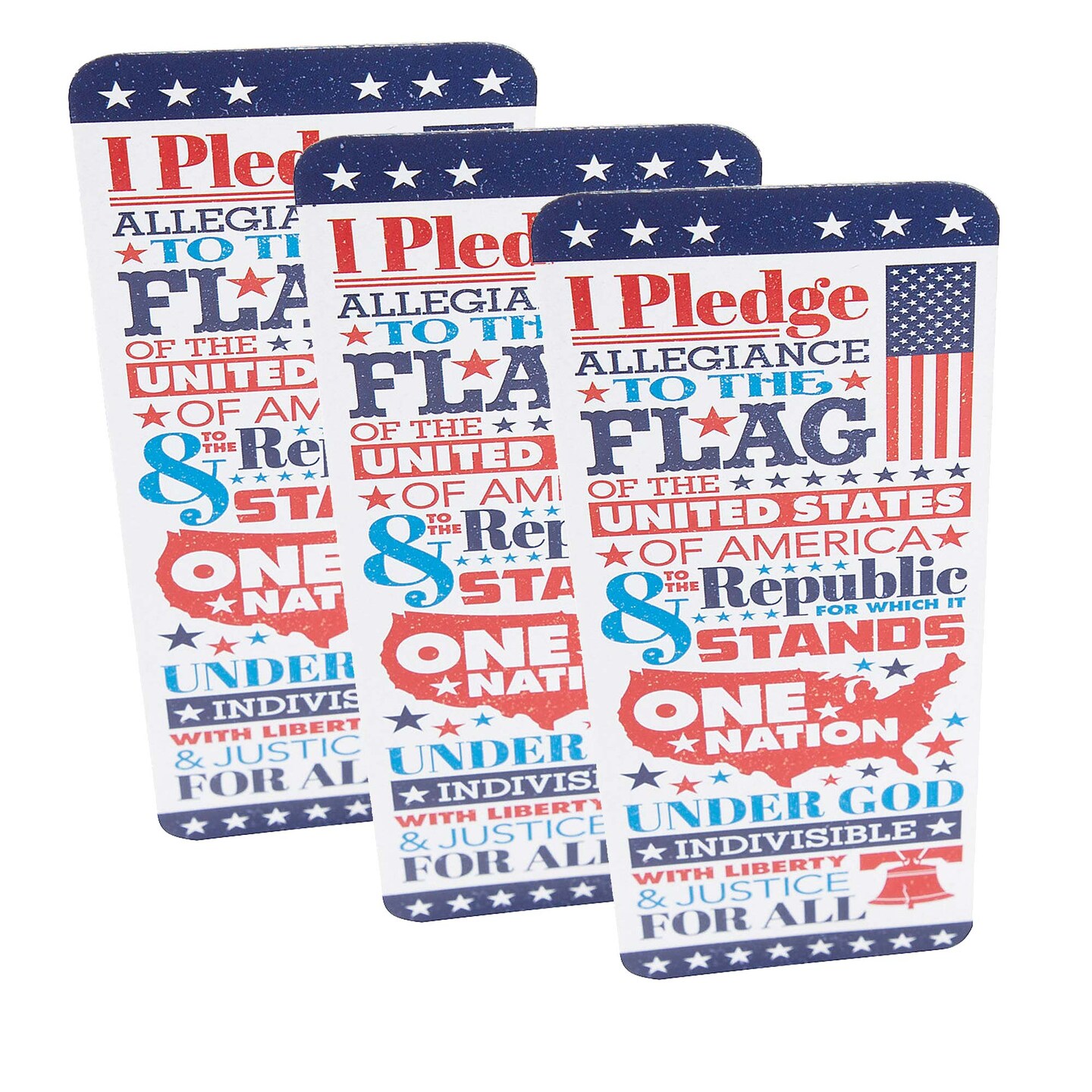 4th of July Patriotic Bookmarks 24 Pieces