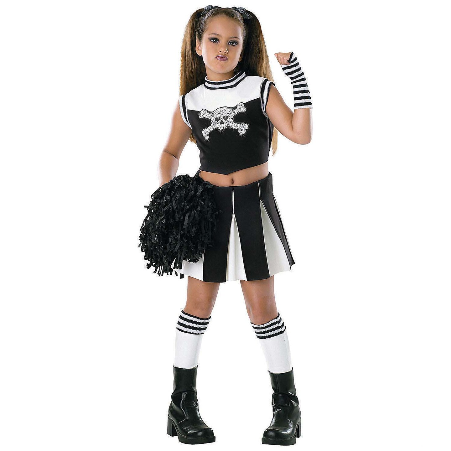 Girl&#x27;s Bad Spirit Cheerleader Costume