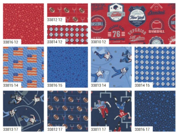 Play Ball 2.5&#x22; Strip Roll (Jelly Roll) by Moda for Moda (33810JR)