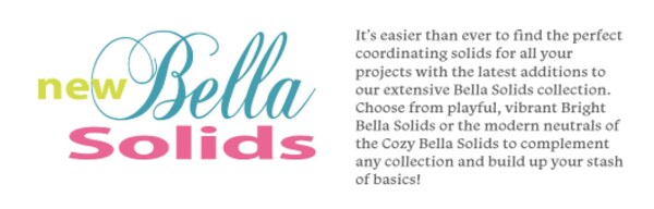 Bella Solids 5" Square Pack (Charm Pack) in Bright by Moda for Moda (9900PPB)