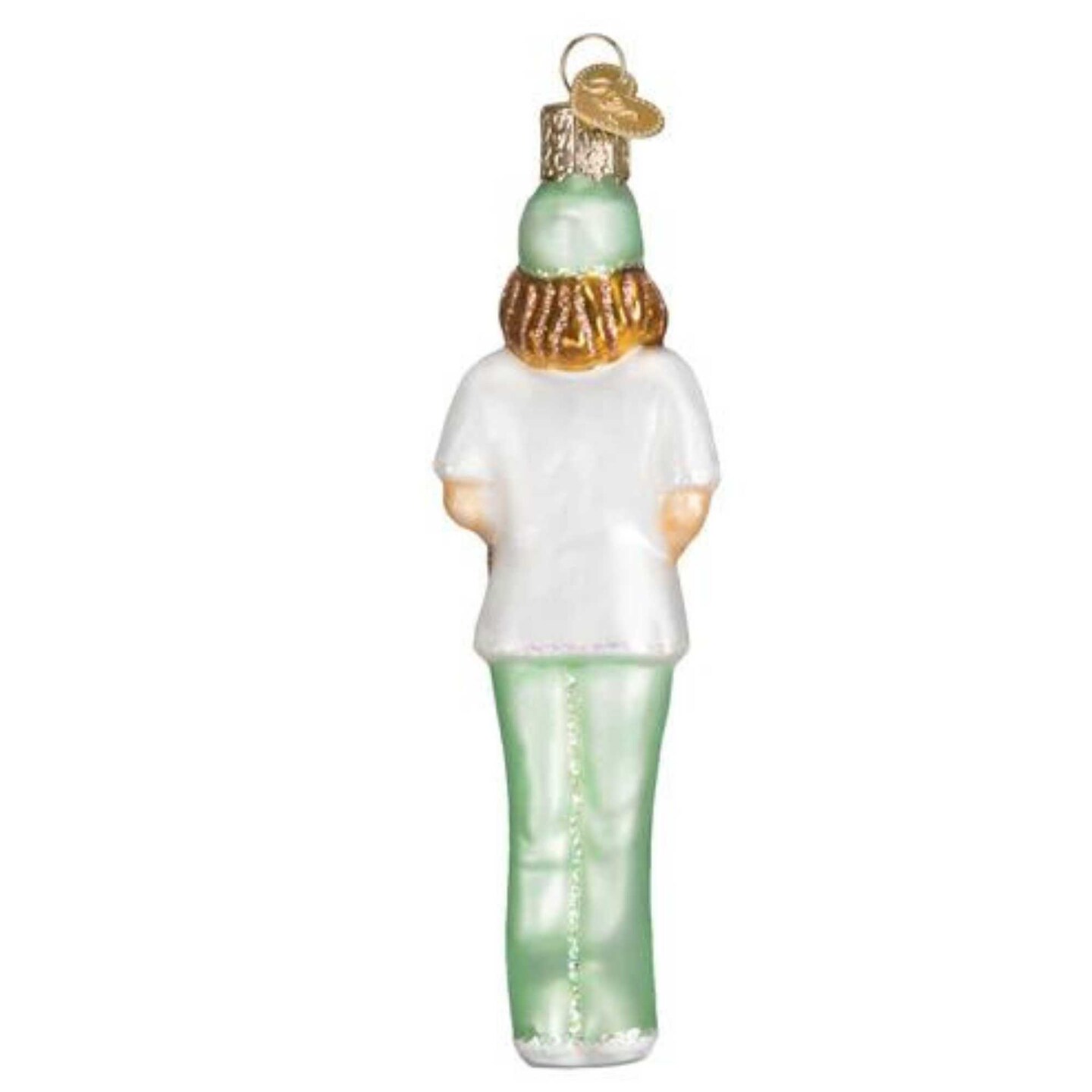 Old World Christmas 5.0 Inch Nurse Christmas Tree Ornament , Medical Care Giver