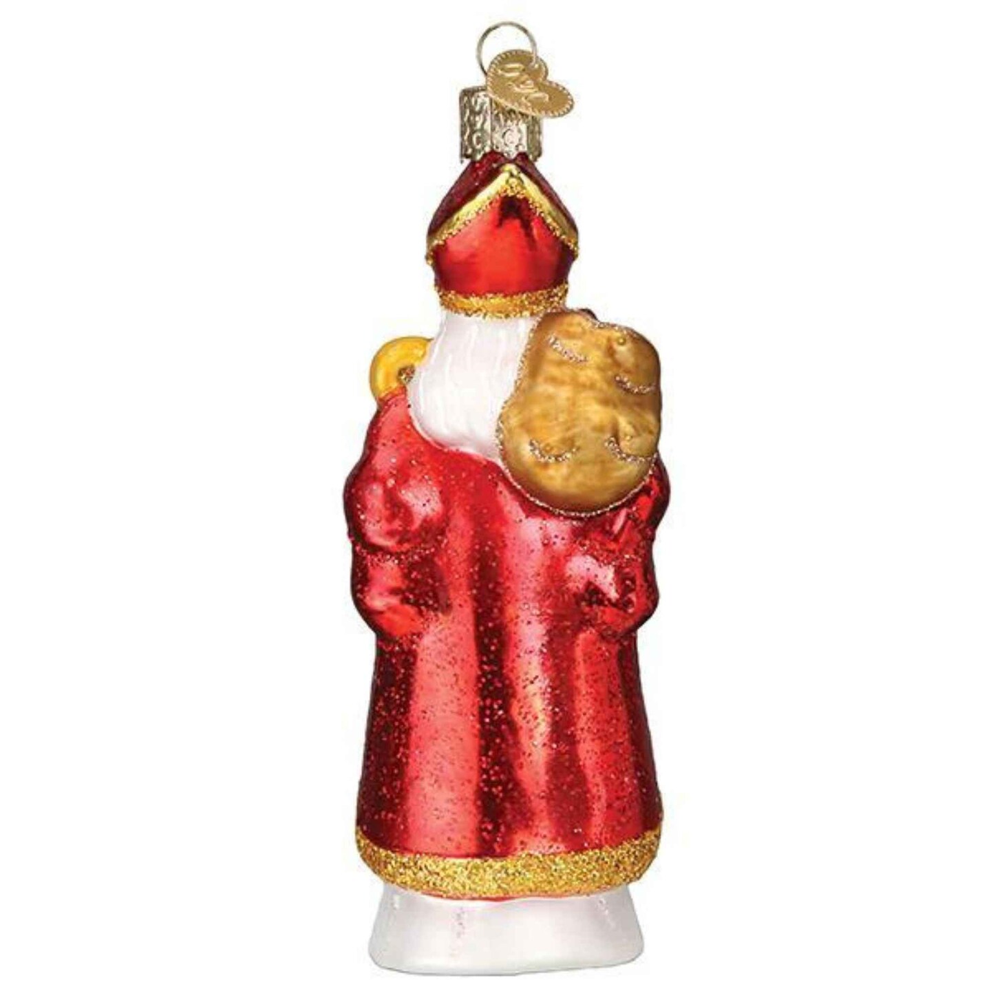 Old World Christmas 5.0 Inch St. Nicholas Christmas Tree Ornament , Bishop Kind Benevolent