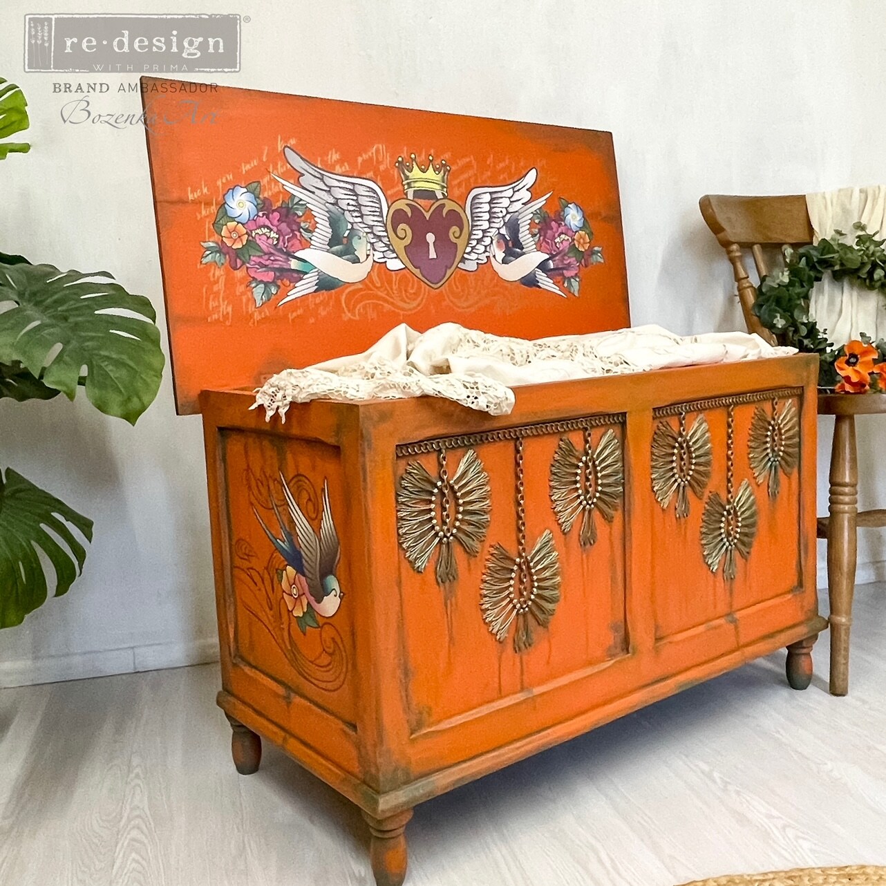 Décor Mould CECE - Tassel Fringe - 1 pc, 5"x10"x8mm Copyright #VA2326863