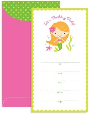 PARTY INVITATION MERMAID