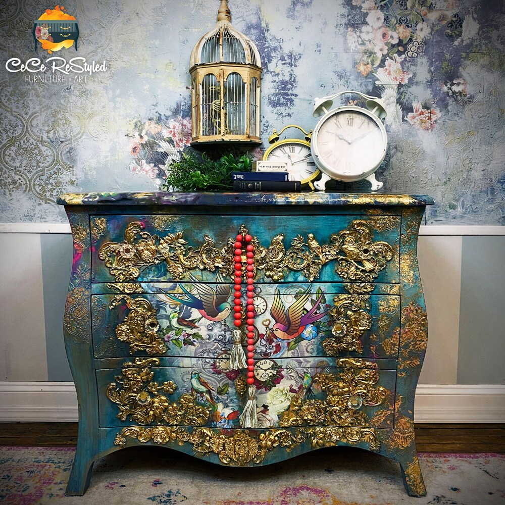 Decor Transfers® CeCe - Sweet Dreaming - total sheet size 24"x35", cut into 2 sheets