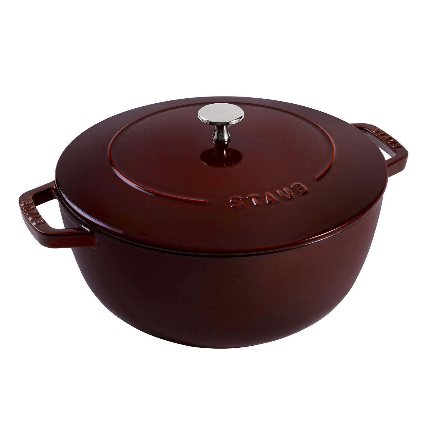 Staub Cast Iron Essential French Oven, Dutch Oven, 5-quart, serves 5-6, Made in France