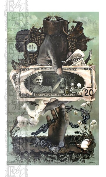 Irreplaceable Values by Edwin Lester Wall Art Décor 36 x 22 image Art Print