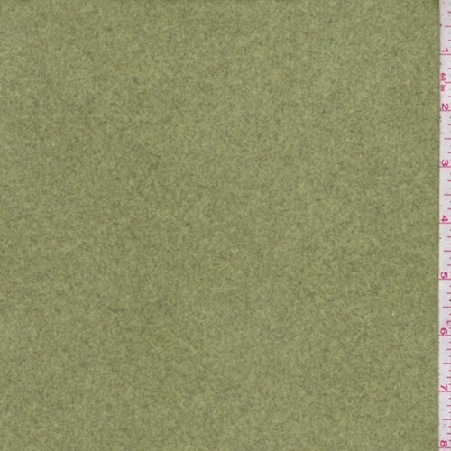 Avocado Mottled Print Ultrasuede Fabric By the Yard