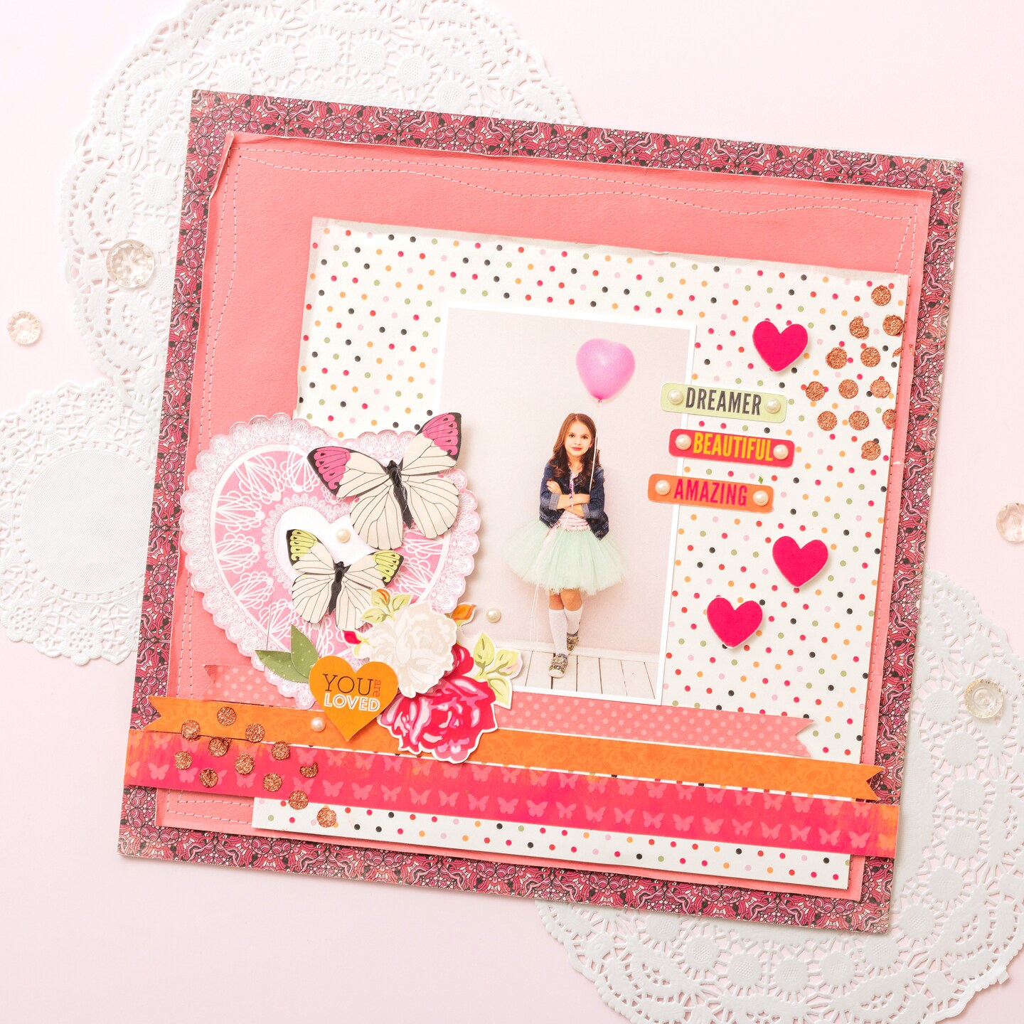 Sticky Thumb Dimensional Adhesive Foam 272/Pkg-White Tabs, Assorted Sizes