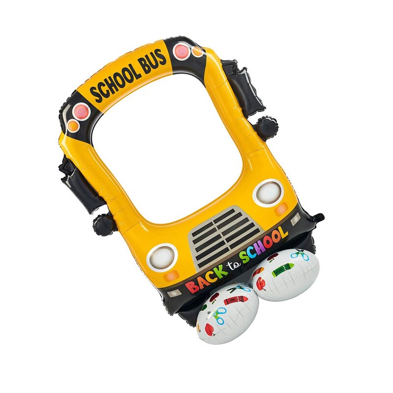 Anagram&#xAE; 56 inch Selfie School Bus AirLoonz