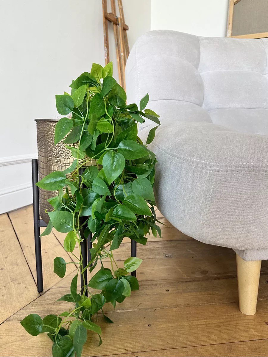 2pcs Artificial Hanging Plants Vines for Room Decor Fake Ivy Greenery Garlands for Patio Home Bedroom Wall Summer Decor