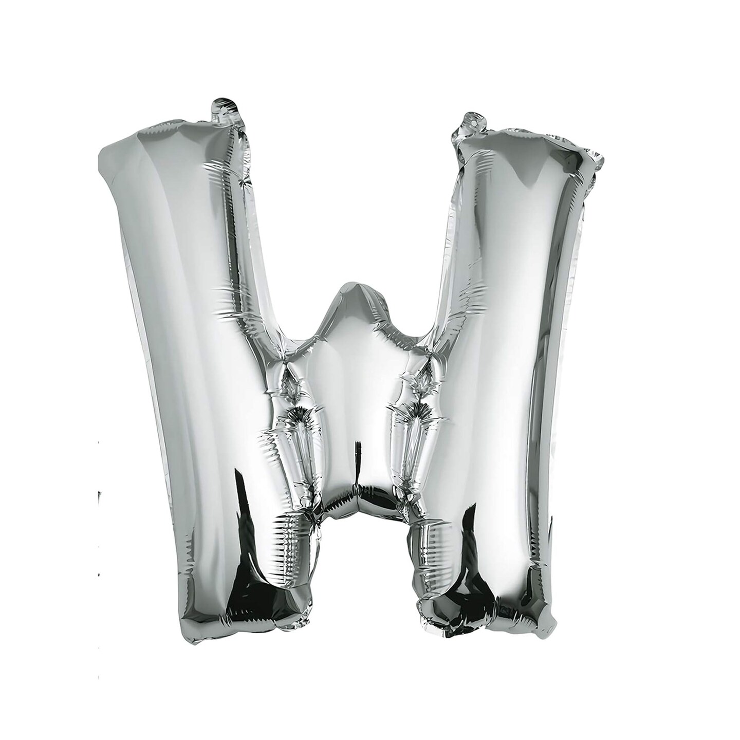Anagram&#xAE; 16&#x22; Silver Letter Balloons A&#x2013;Z Air Fill Only Mylar by