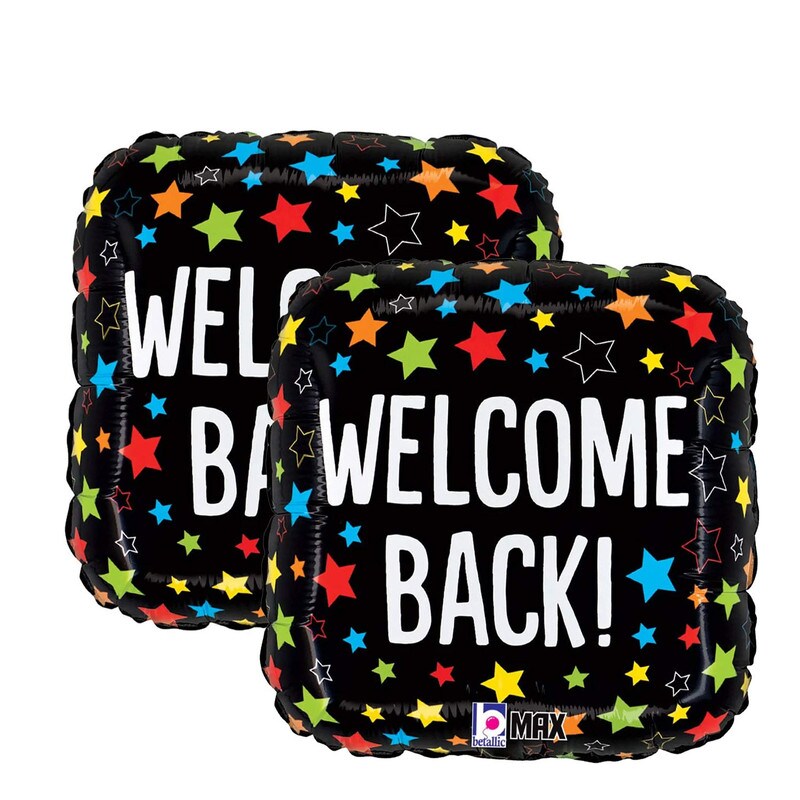 Betallic&#xAE; 18 Inch Welcome Back Foil Balloon