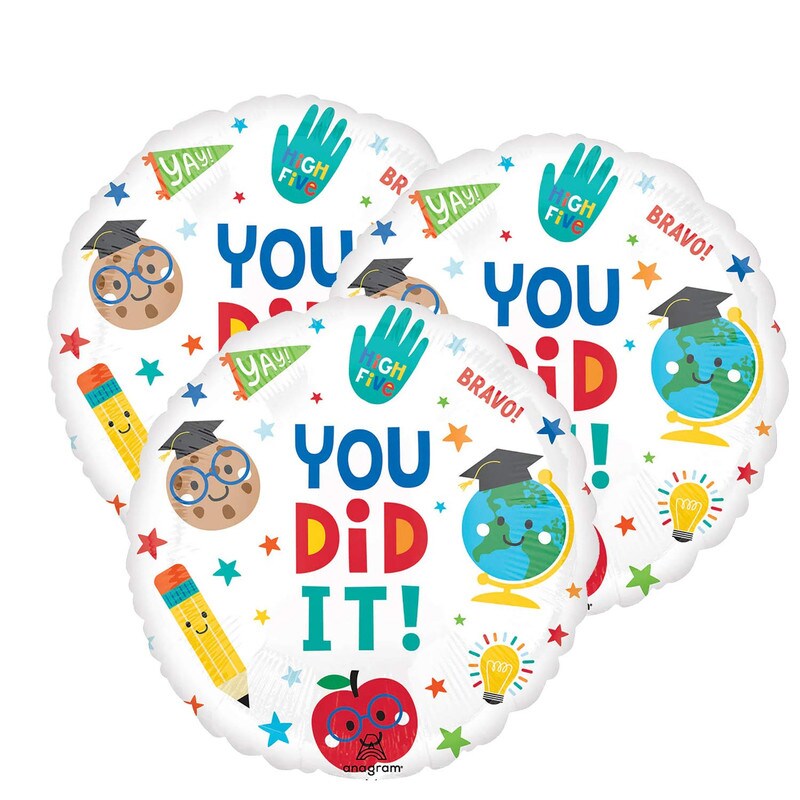 Anagram&#xAE; 17 Inch Graduation Fun You Did It Balloon