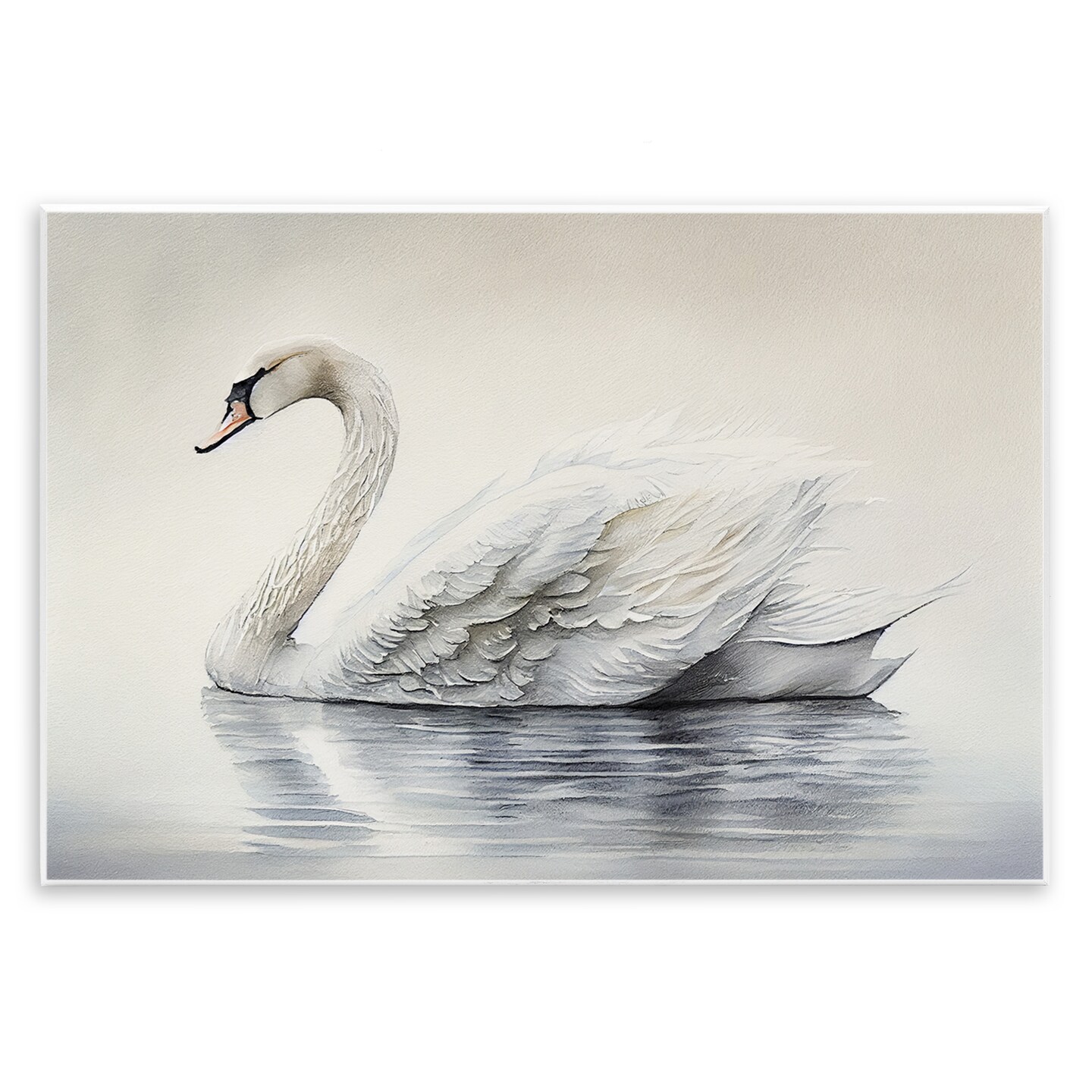 Stupell Industries Elegant Floating Swan Wall Plaque, design by Sasha