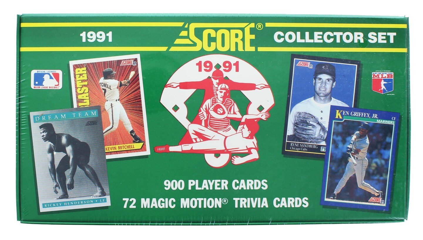 MLB 1991 Score Baseball Card Factory Sealed Collectors Set | Michaels