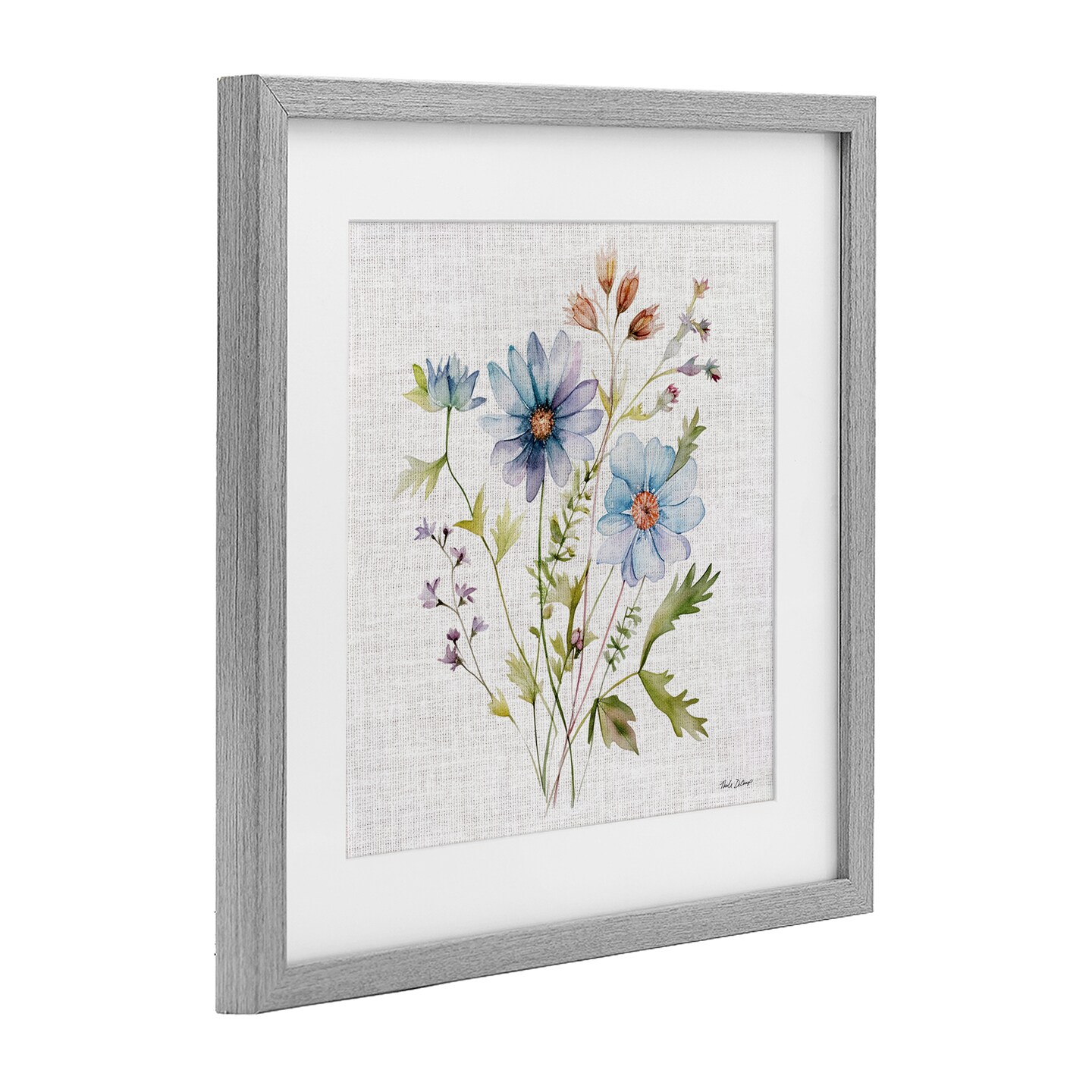 Stupell Industries Wild Floral Botanical Bundle Framed Print Under Glass, design by Nicole DeCamp