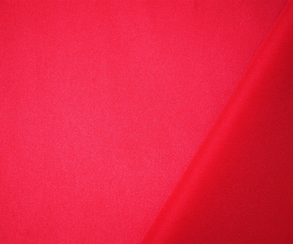 Red Poly Spandex Stretch Solid Stretch Lamour Woven Fabric By the Yard