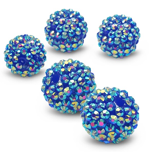 20mm Resin rhinestone beads