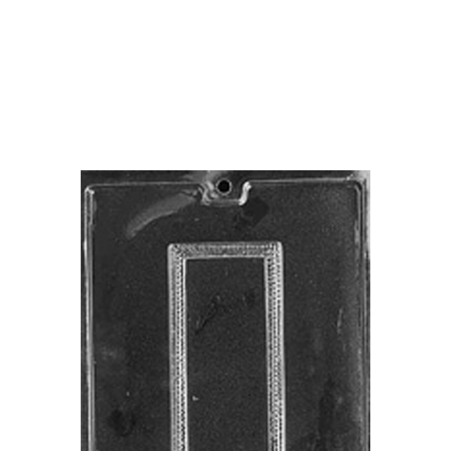 Plain Greeting Card Chocolate Mold for Custom Messages