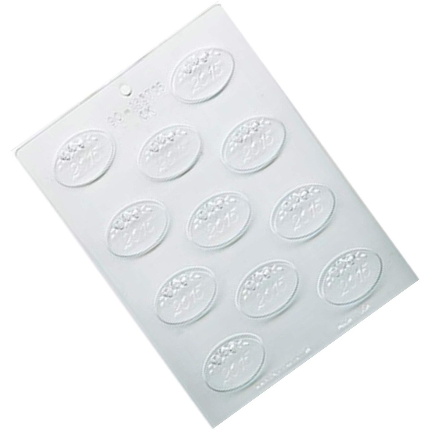 Oval Roses 2015 Mint Chocolate Mold for Special Events