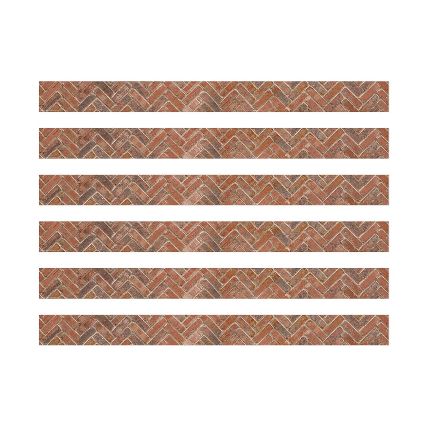 Curiosity Garden Brick Extra Wide Deco Trim®, 37 Feet Per Pack, 6 Packs