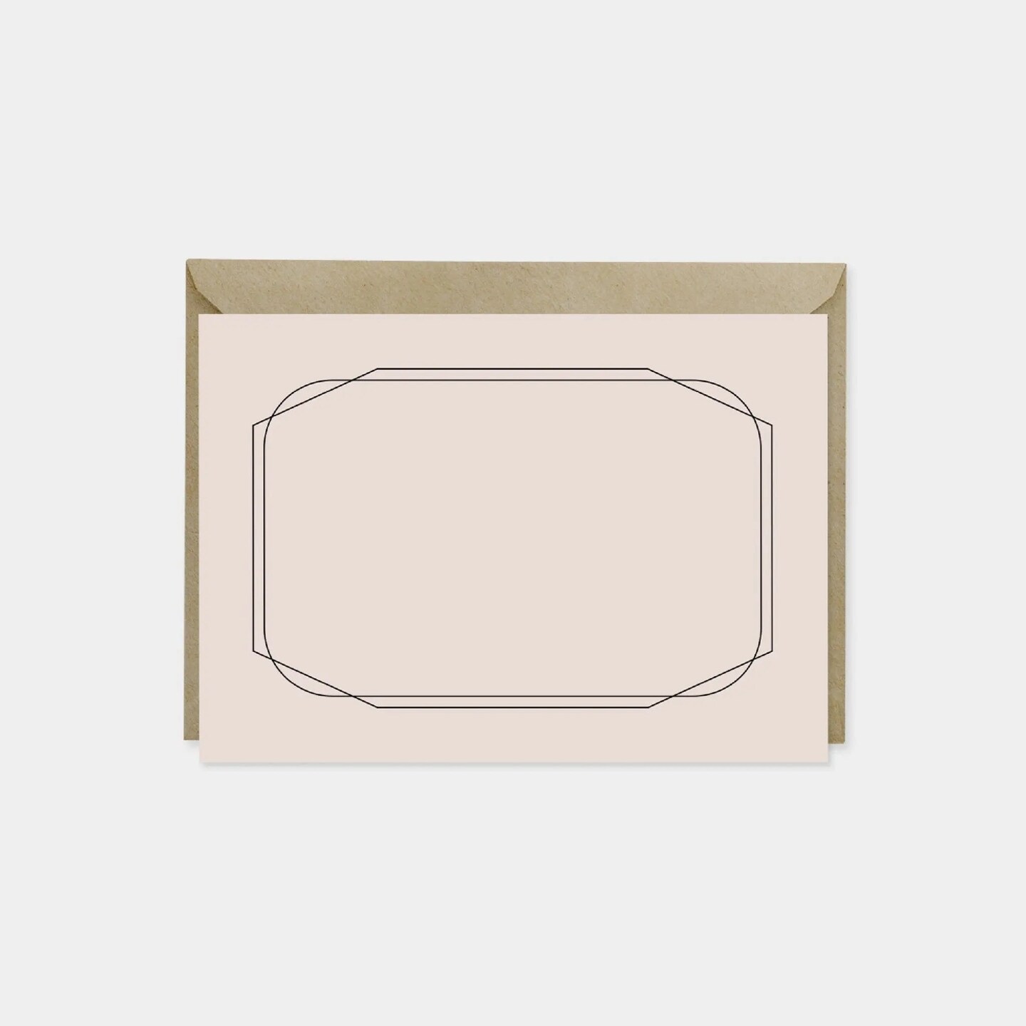 Geowire Rounded Border Note Cards
