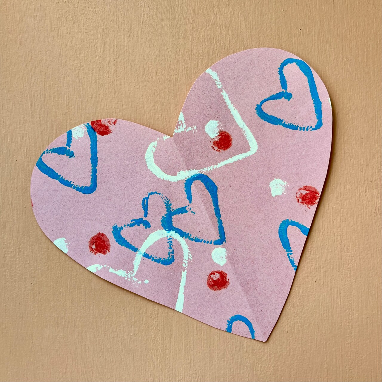 Kids Club: Stamped Valentine Art