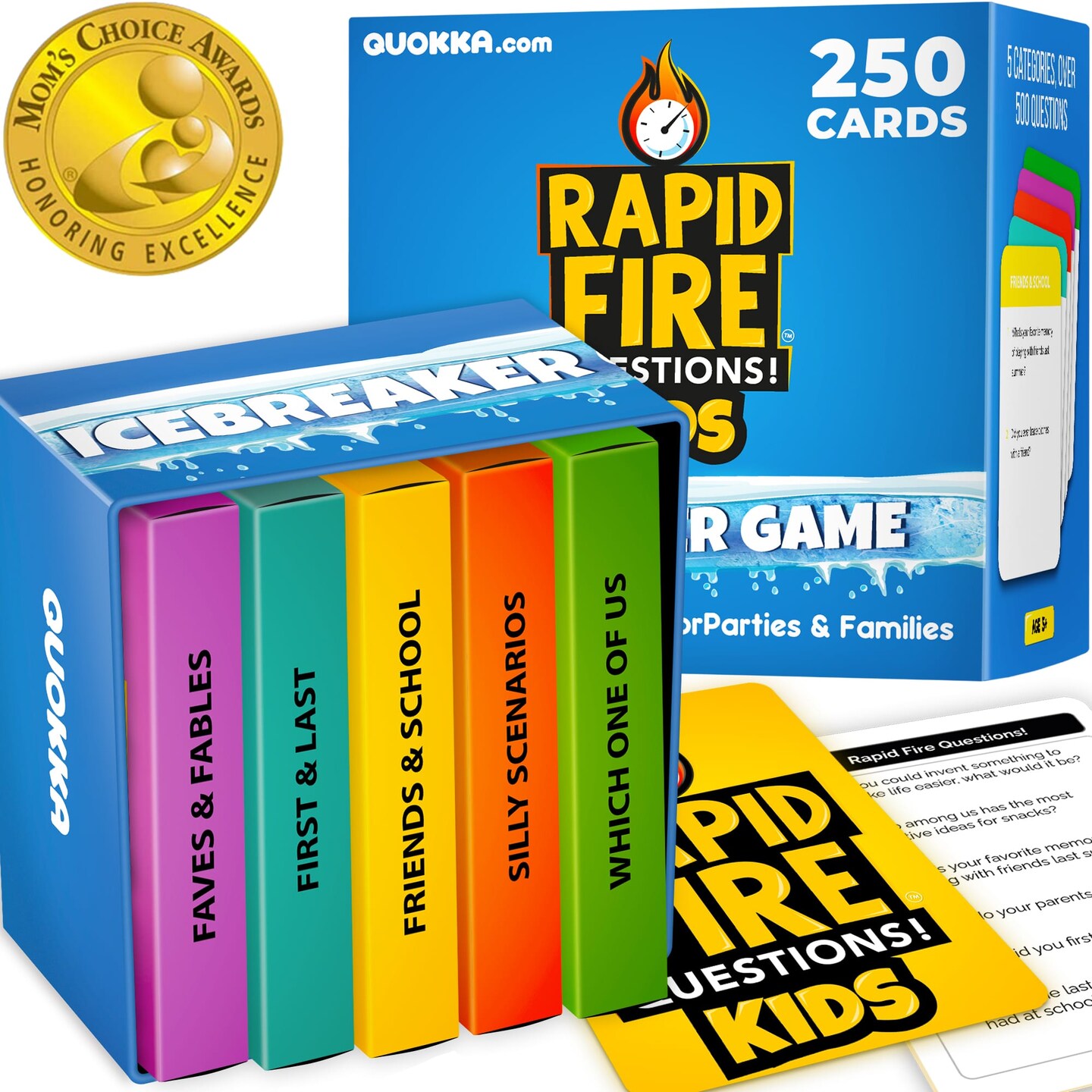 Rapid Fire Premium Conversation Cards for Kids