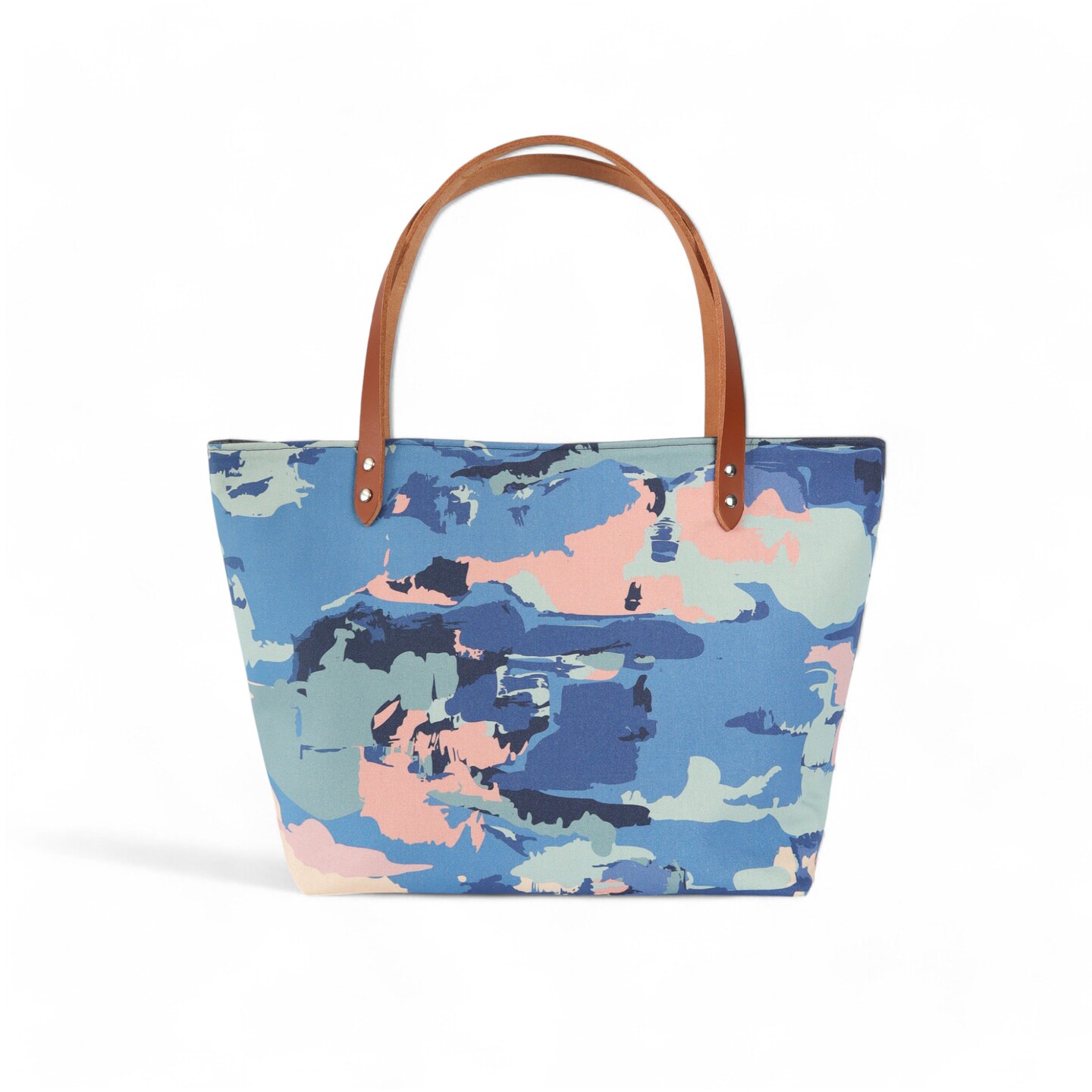 Crosscut Sewing Co.&#xAE; Market Tote Bag Sewing Project Kit for Beginners with Fabric, Instructions and Video