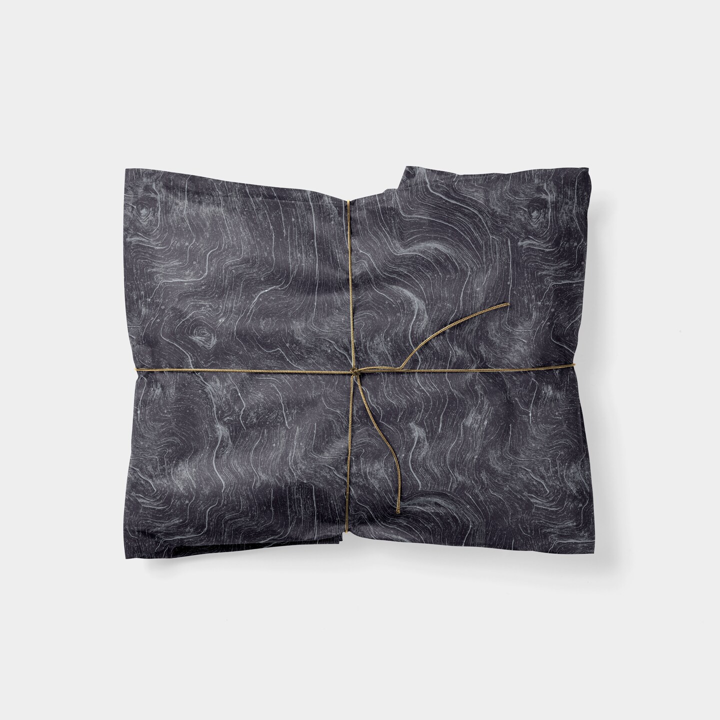 Dark Burl Wood Gift Wrap