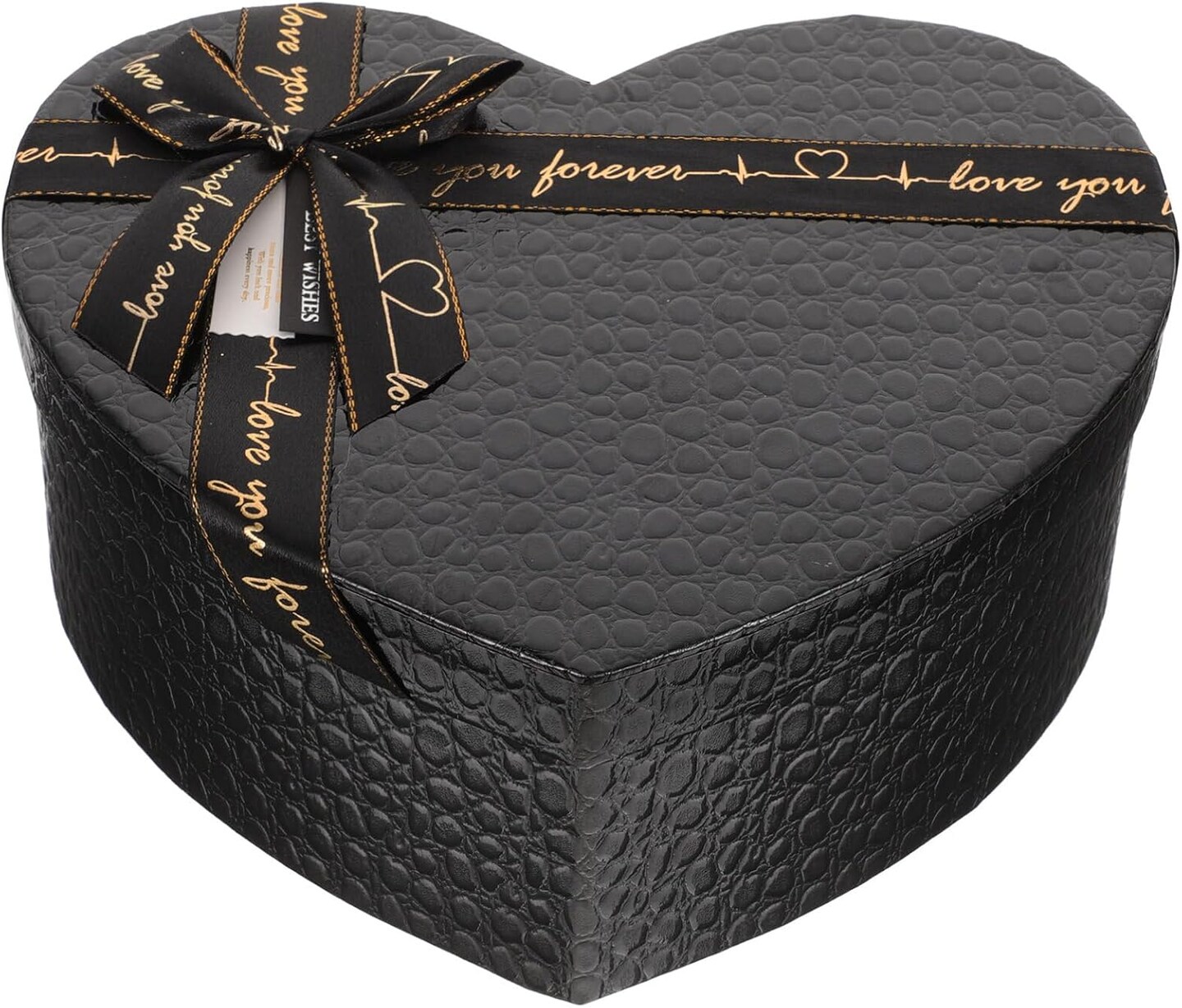 Box heart box creative container with cover paper case heart shaped boxes for flowers Christmas box black suit Souvenir heart boxes for flowers Box decorate