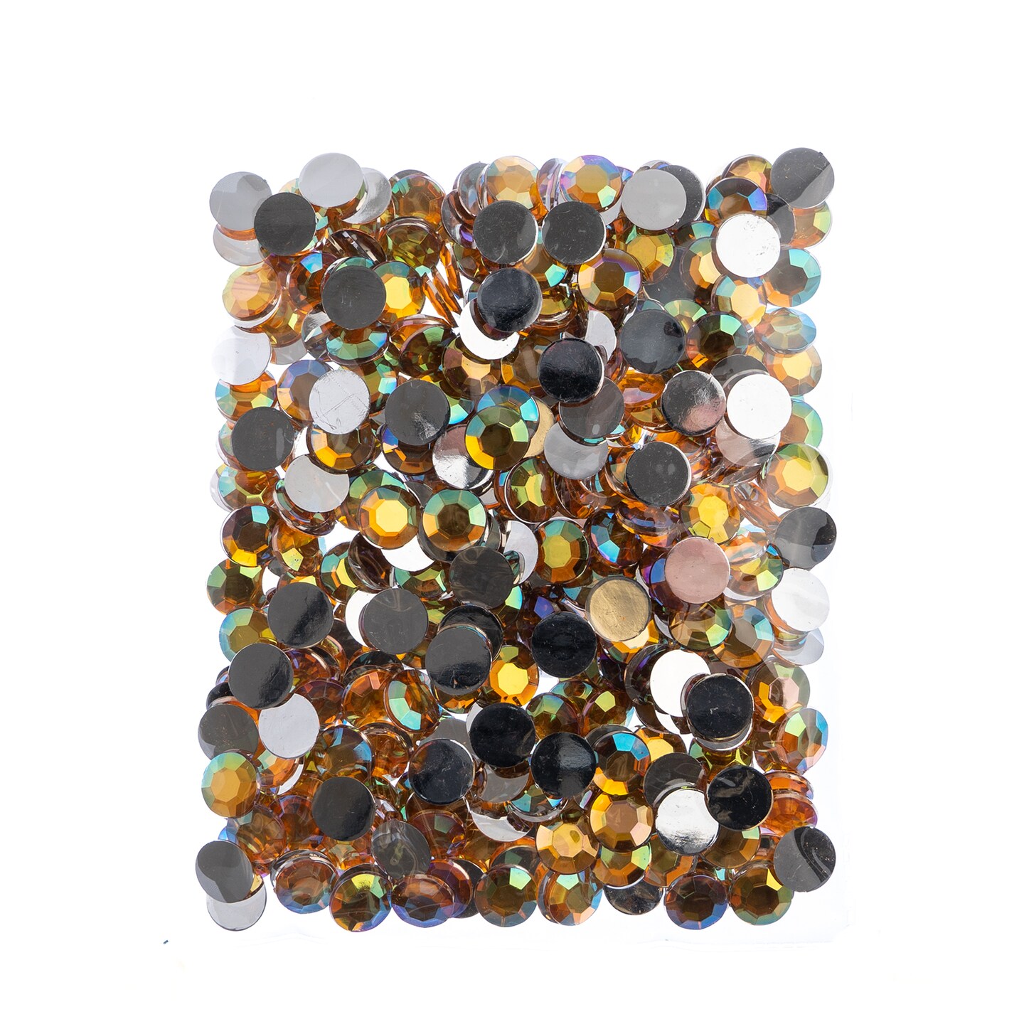 John Bead 12mm (SS50) Round Acrylic Flat Back Rhinestones, 400pcs