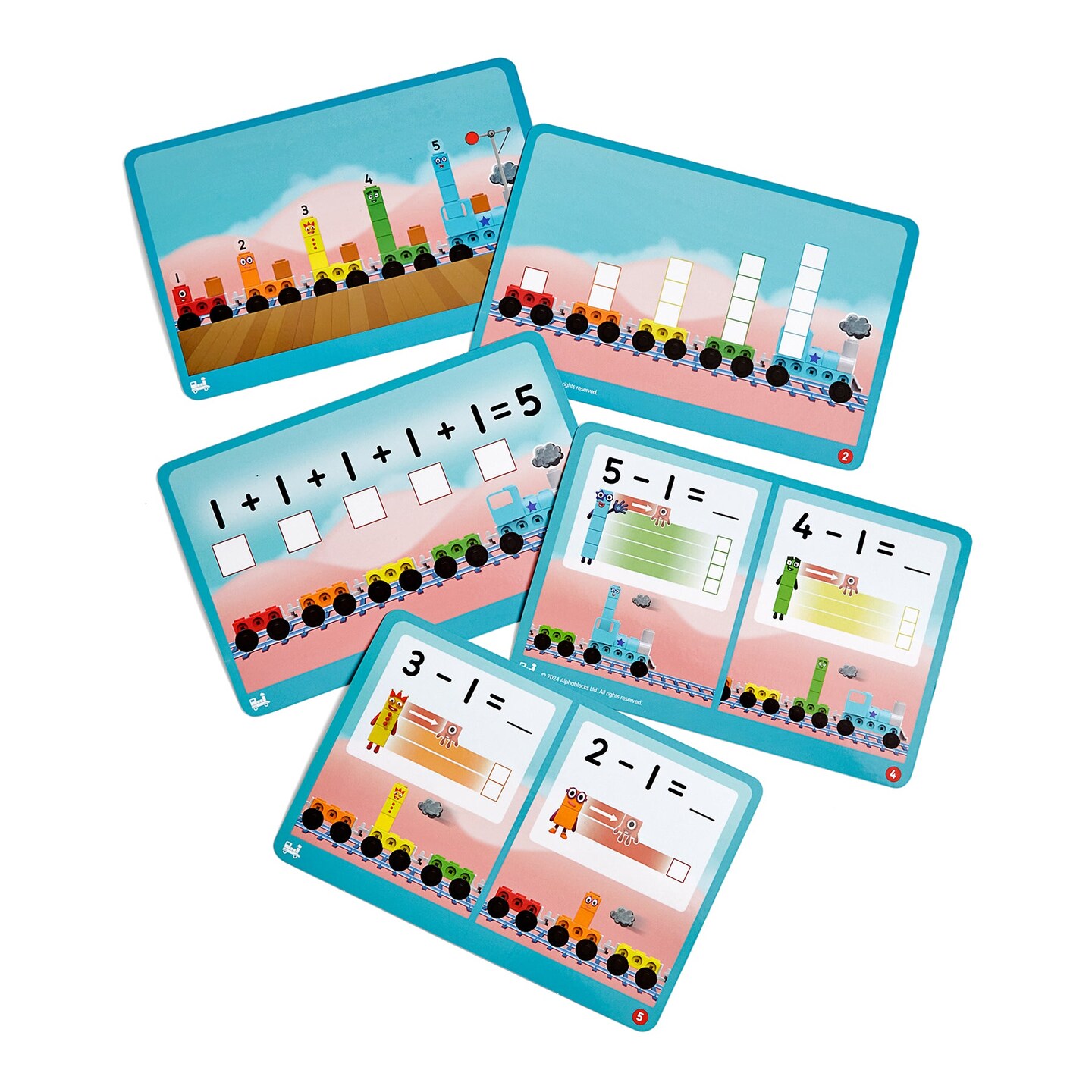MathLink&#xAE; Cubes Activity Set Numberblocks&#xAE; Express Train