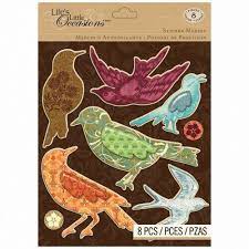 K &#x26; Company Life&#x27;s Little Occasions Bird Silhouette Sticker Medley