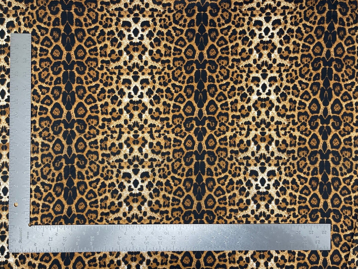 1 yard double brushed animal print knit fabric soft stretch material for tops dresses 58"-60" inches wide