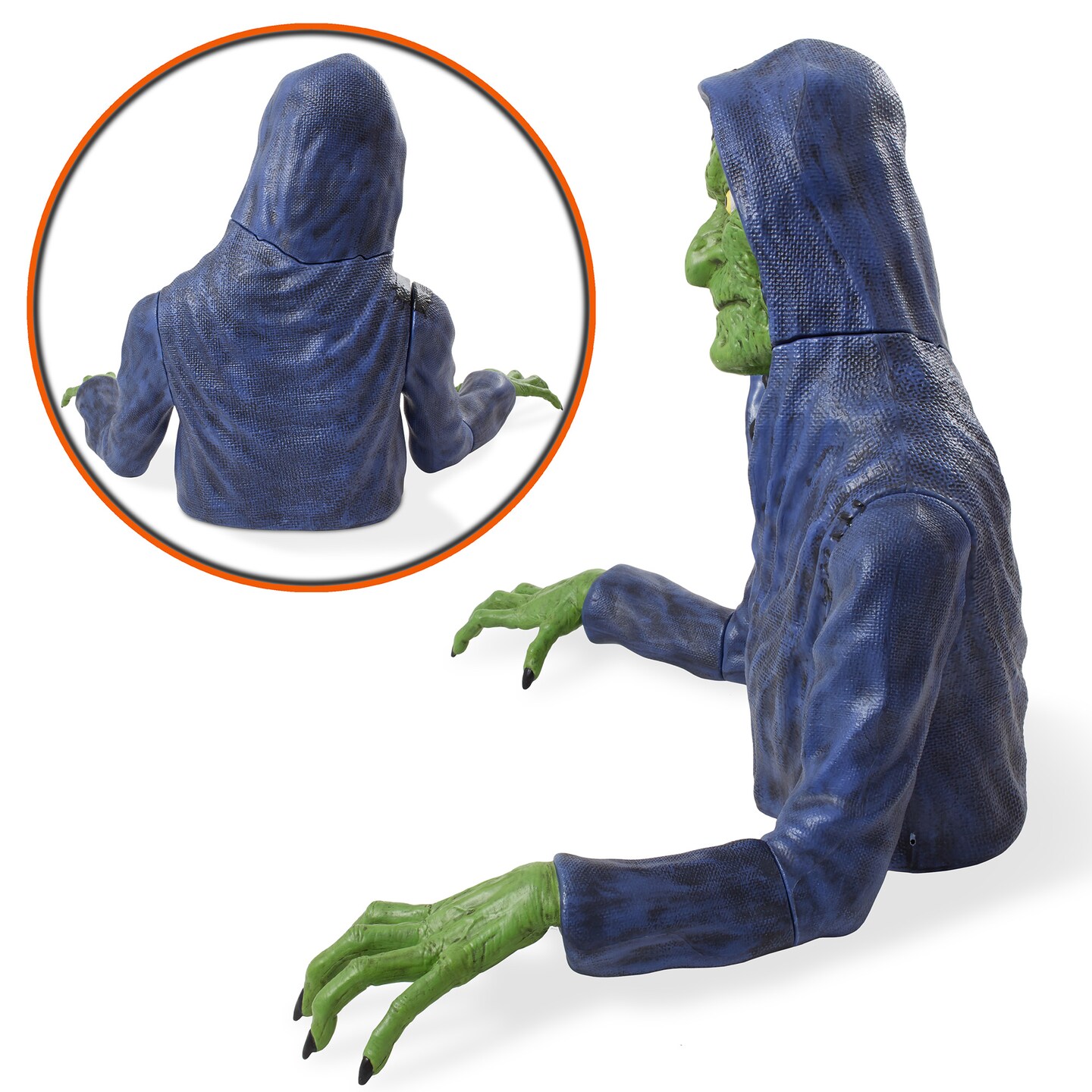 BOO BOX 36&#x22; Halloween Groundbreaking Decoration - Scary Outdoor Halloween Decor for Porch or Yard
