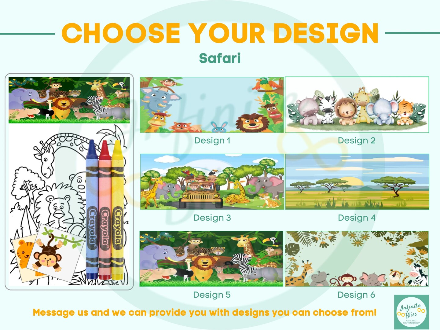 Serene Crayola Safari Photo Collection Serene Crayola Safari Photo Collection