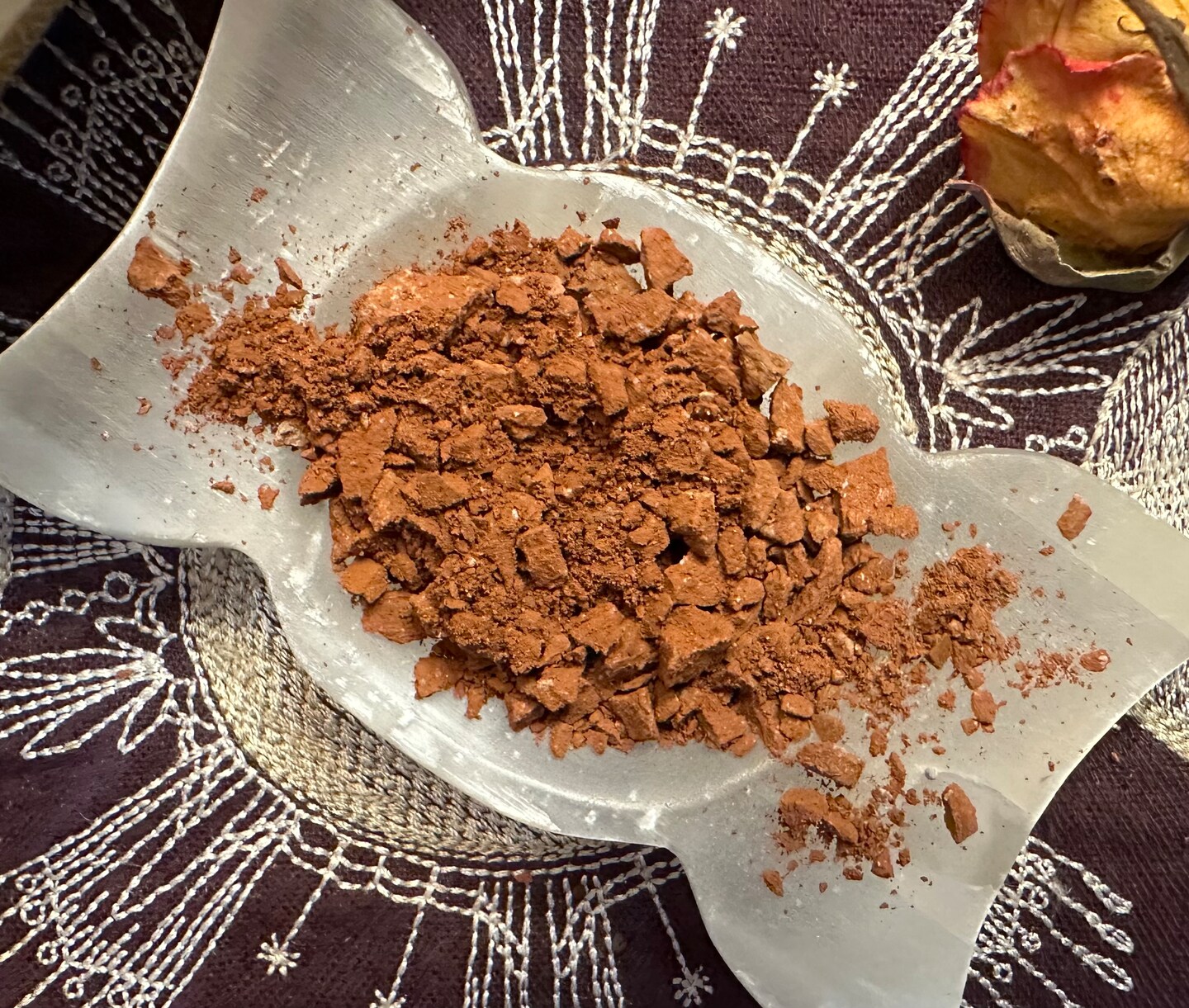 Hand Crushed Red Brick Dust (Coarse), Home Protection, Business Protection, Cleansing, Protection From Negative Energies, Witchcraft, Occult