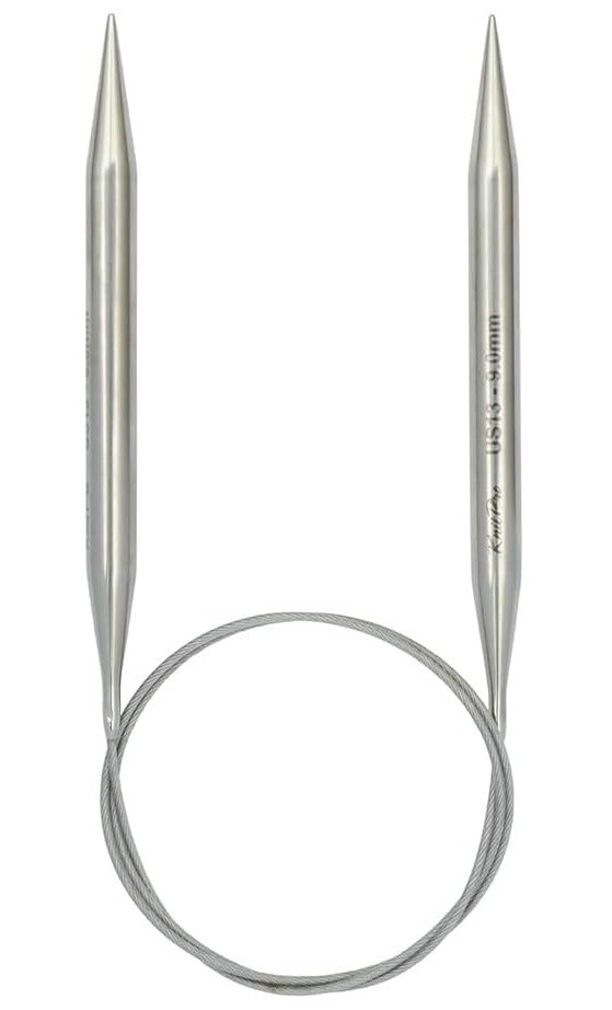 KnitPro Stelo Lace Fixed Circular Knitting Needles 32" Size 0 - 17