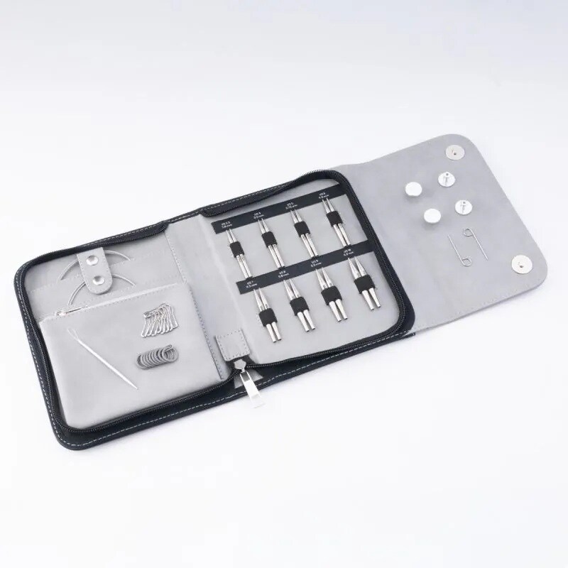 KnitPro Stelo Mini Interchangeable Lace Knitting Needle Set 2" (5cm)