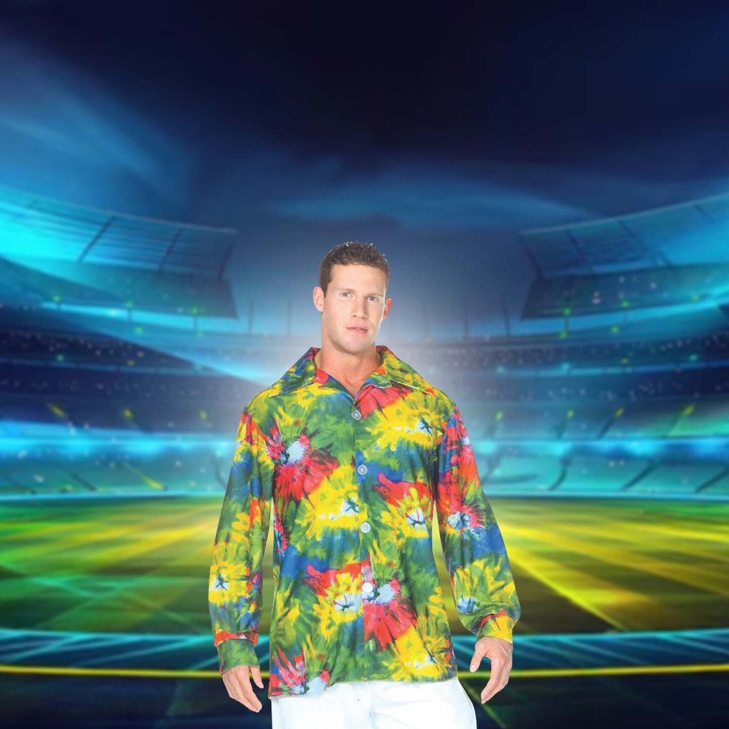 Tie Dye Shirt Adult One Size 60s