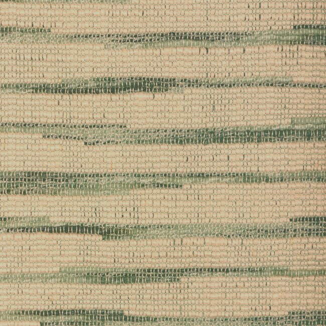1 Yard Contemporary Warm Tone Horizontal Stripe Cotton Linen Fabric for Decor