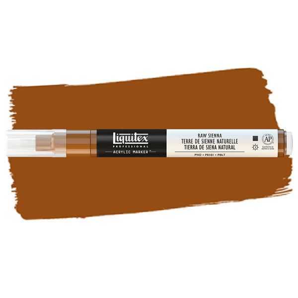 Liquitex Professional Paint Marker Fine (2mm) - Raw Sienna