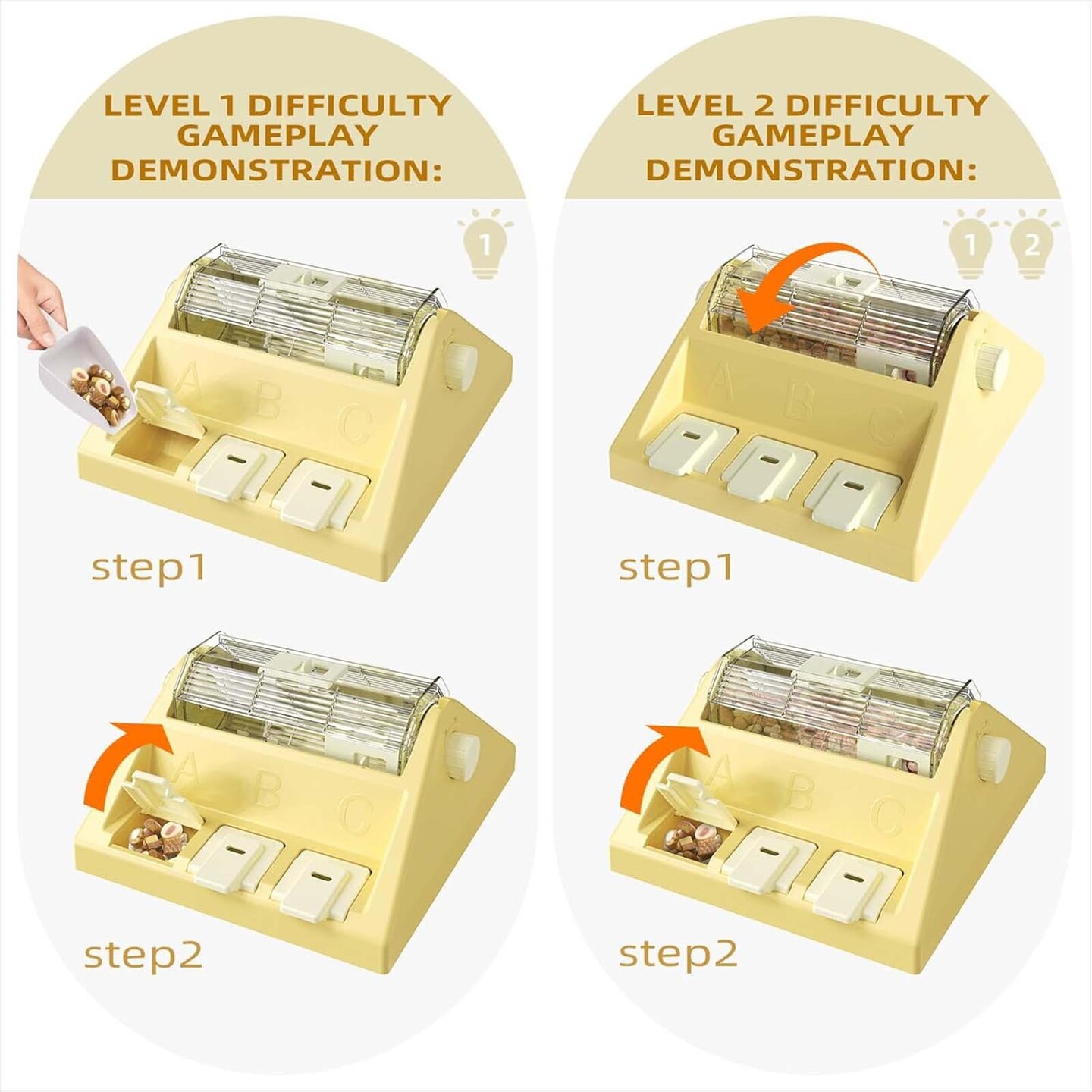 Dog Puzzle Dispenser Toy Beer Barrel Interactive Slow Feeder for Small Medium Dogs