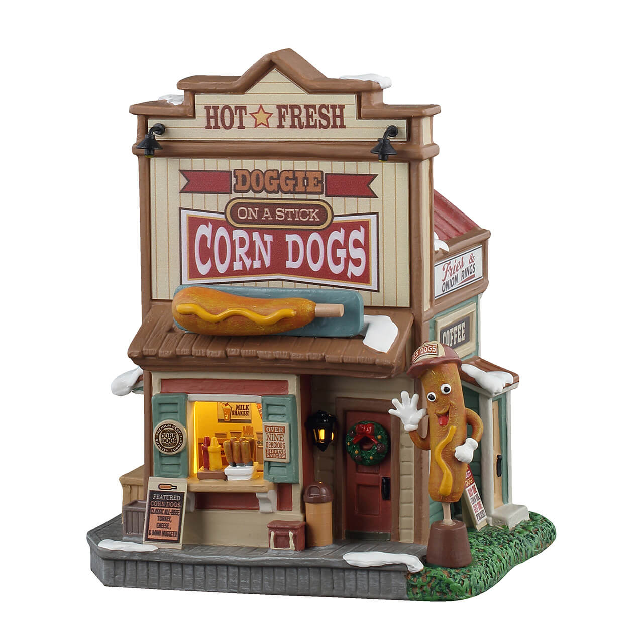 LEMAX Doggie On a Stick Corn Dogs #55333