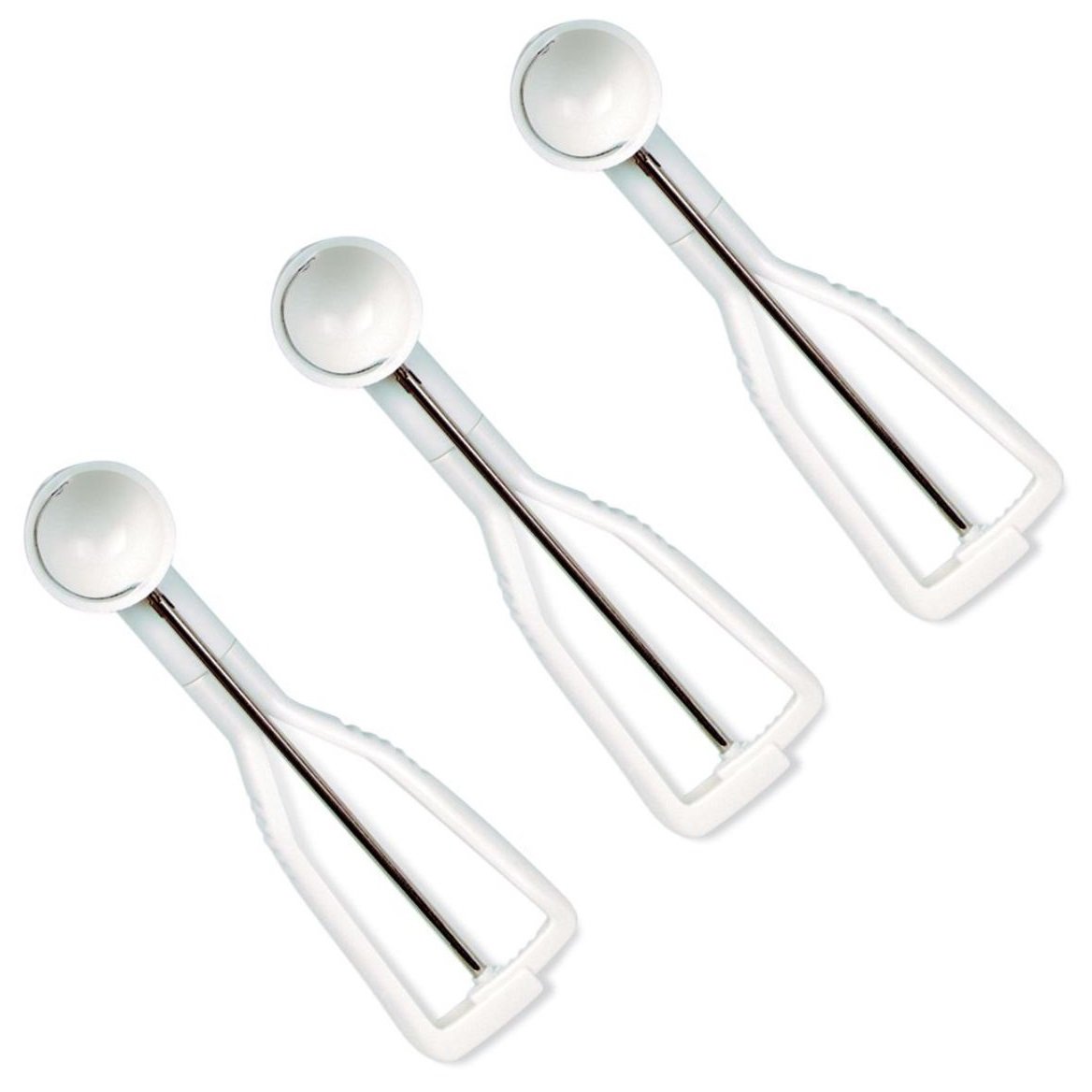 Norpro Cookie Dough / Ice Cream Scoop - Fruit Melon Baller Meatball Spoon