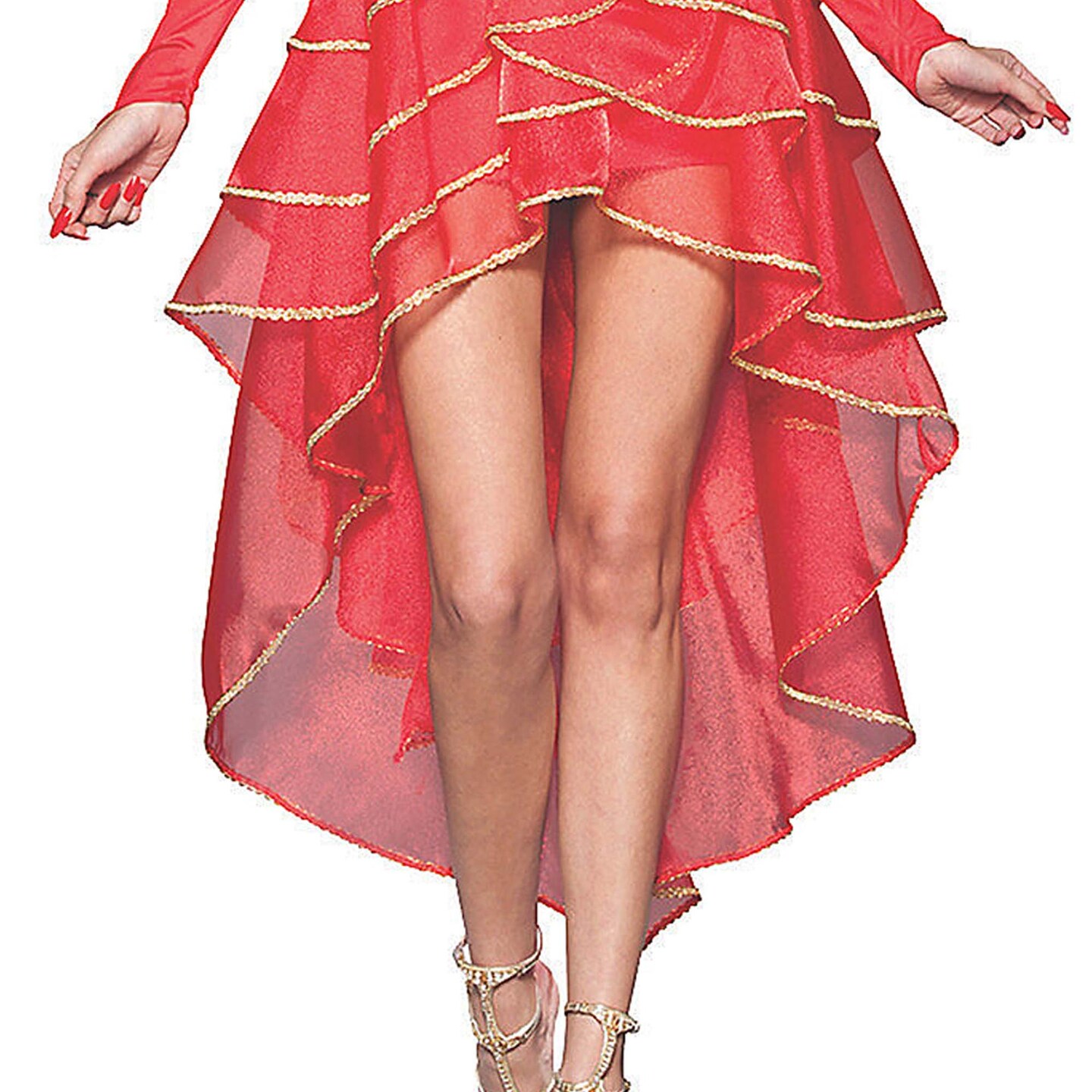 Womens Dragon Princess Adult Halloween Costume Dress Gloves Headpiece